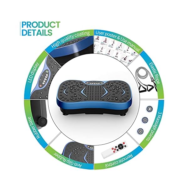 JUFIT-Fitness-Vibration-Plate-Exercise-Equipment-Whole-Body-Shape-Exercise-Machine-Vibration-Platform-Fit-Massage-Workout-TrainerMax-User-Weight-330lbs JUFIT Fitness Vibration Plate Exercise Equipment Whole Body Shape Exercise Machine Vibration Platform Fit Massage Workout Trainer,Max User Weight 330lbs