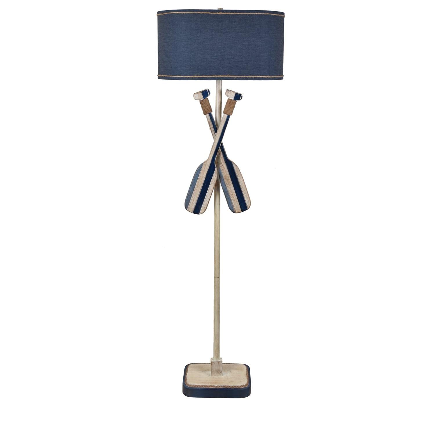 Crestview CollectionCVAVP1423 Boat Oar Floor Lamp Lighting