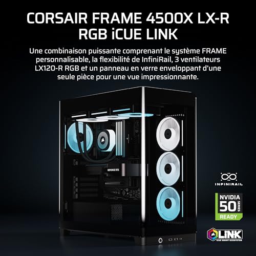 Corsair FRAME LX R RGB iCUE LINK - vue 10