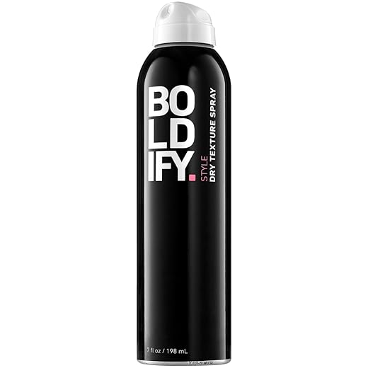 BOLDIFY Texture Spray for Hair - Hair Volumizer Hairspray for Root Lift & Hold, Volumizing Spray, Texturizing Spray - Stylist Recommended Dry Texture Spray Hair Spray for Women & Men