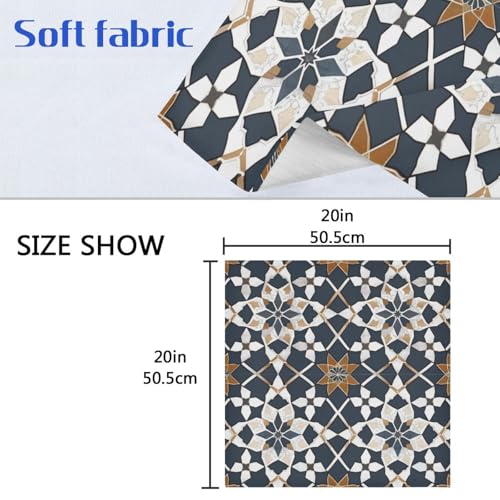Servilletas de Tela Multicolor Pack x6 20x20 in miniatura 6