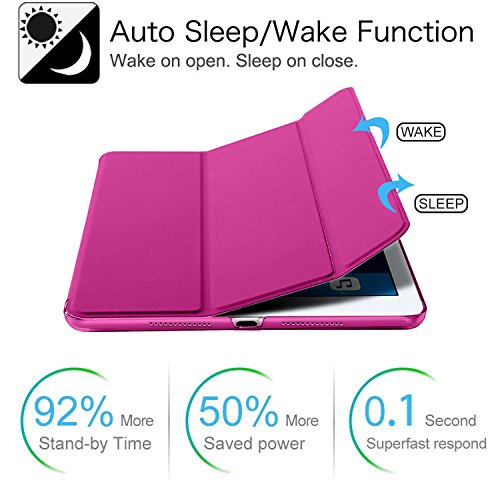 Image of DuraSafe Cases iPad PRO 10.5 Inch 2017 Air 10.5 3rd Generation 2019 [ Air 3 ] MQF12HN /A MQEY2HN /A MQF22HN /A MQF02HN /A Slim Lightweight Protective PC Dual Angle Stand Cover - Pink