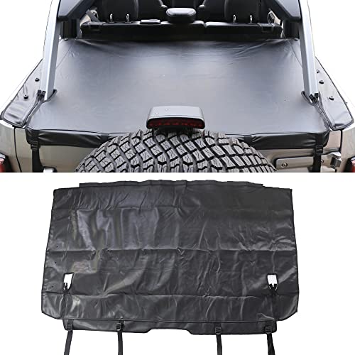 RERPRO Trunk Cargo Cover for 2021 2022 2023 2024 2025 Ford Bronco 4 Door Rear Trunk Tonneau Cover Security Shield Shade Luggage Protector Interior Accessories Black
