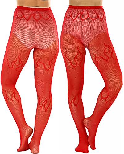 ToBeInStyle Women's Nylon Fishnet Pantyhose4