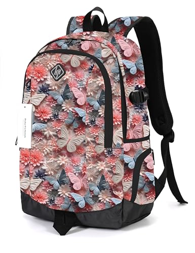 Image of rickyh style School Backpack Travel Bag for Men & Women Lightweight College Back Pack with Laptop Compartmen