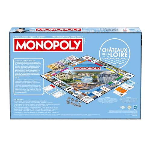 MONOPOLY Chateaux de la Loire Jeu de société WINNING MOVES - vue 9
