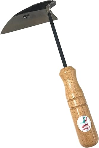 UPB Japón Japón azada de mano Nejiri Gama hoz para deshierbar jardinería plantación 9.8in (25cm)