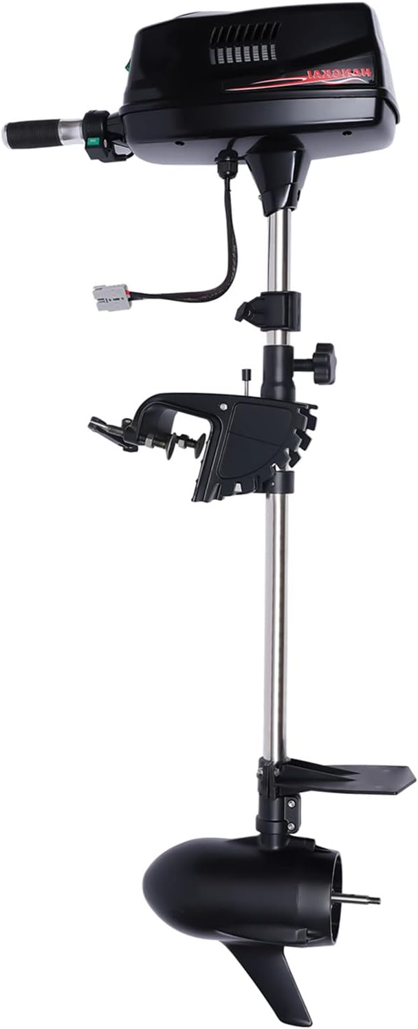 Electric Outboard Motor, 10HP Outboard Motor Engine, 60V 2200W Trolling Motor, Heavy