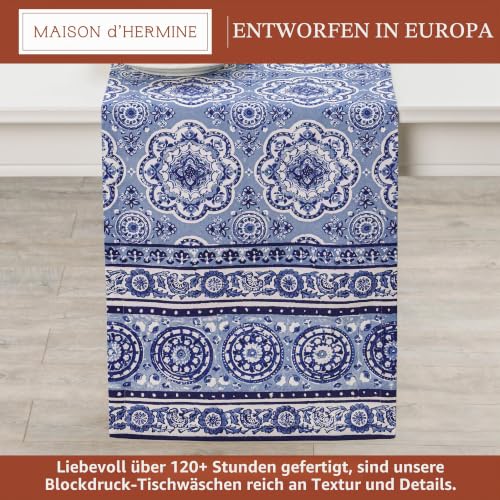 Maison d'Hermine Tischläufer 100 % Baumwolle Einlagig (50 cm x 150 cm) – Ansicht 2