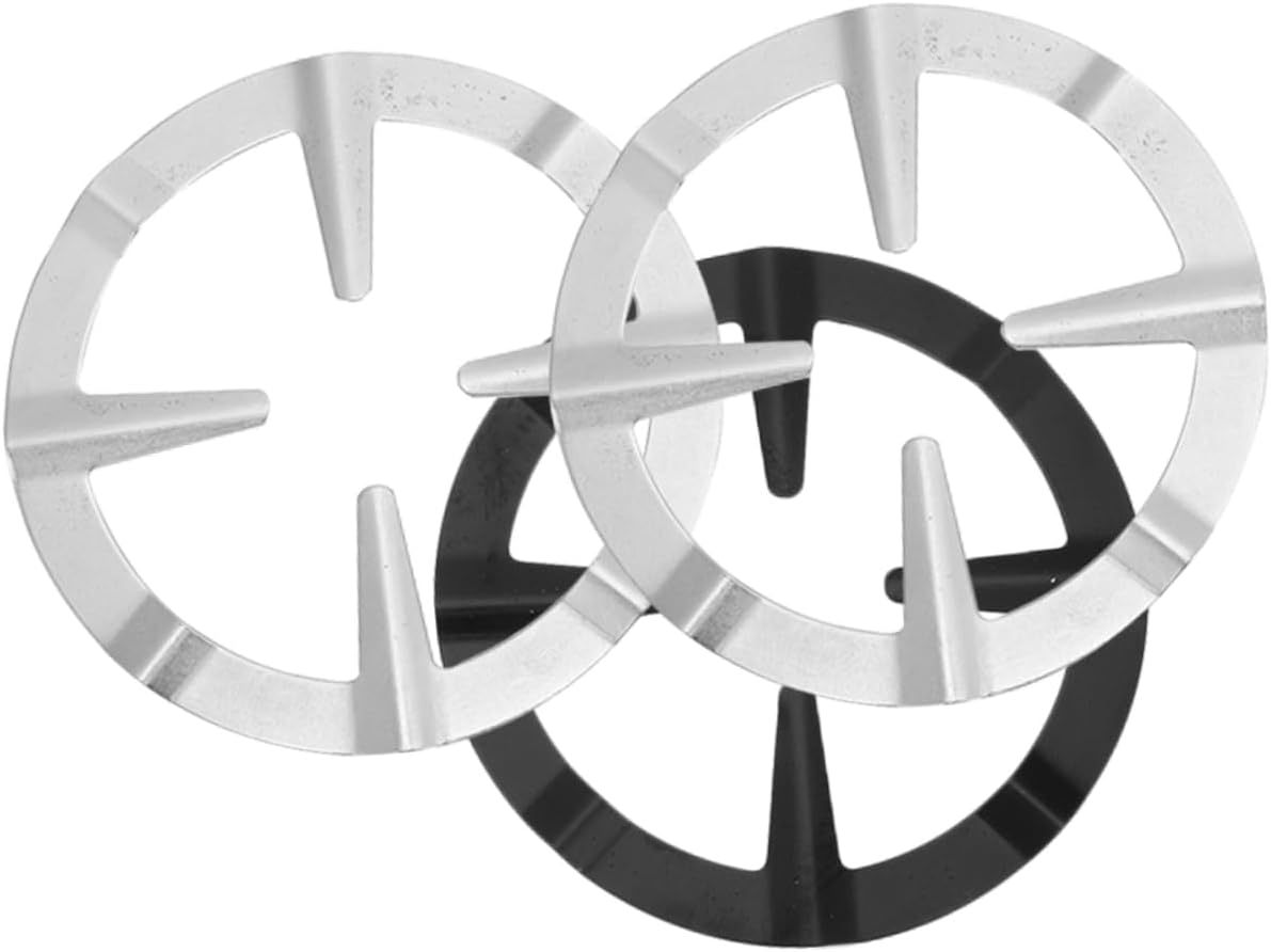 HOMSFOU 3Pcs Wok Ring for Gas Stove Durable Wok Racks Easy to Clean and Install for Pot Support Wear Resistant Kitchen Accessory