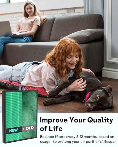 Image of Leemone Vital 200S Replacement Filter, Green, 2 Pack