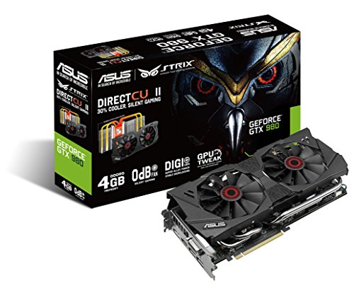 ASUS STRIX-GTX980-DC2-4GD5 NVIDIA GeForce GTX 980 4GB