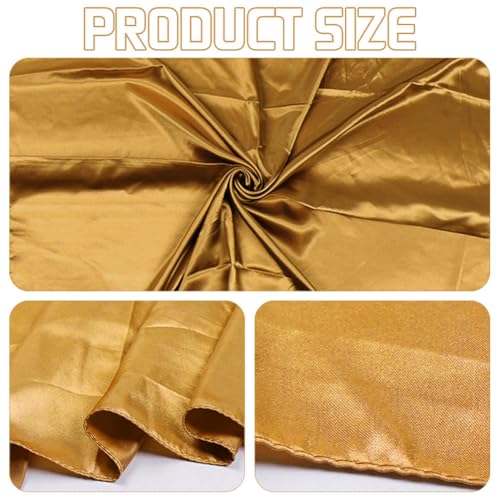 4 Pcs 35 Inch Satin Head Scarves Large Square Silk Like Hair Scarf Hair Bandanas Sleeping Head Wraps Neck Scarf2