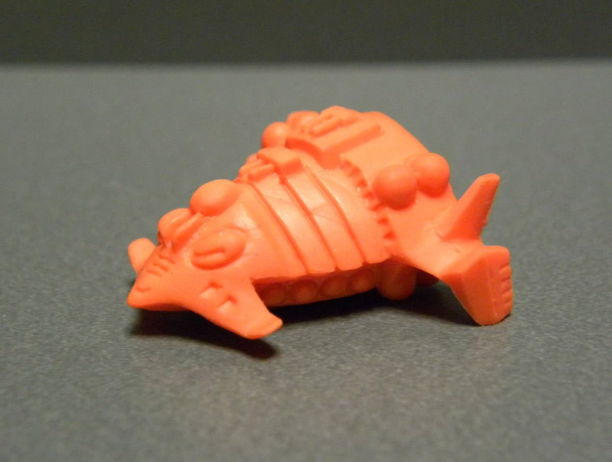 ガン消し　ガンマドラゴン　薄橙色 ガン消し SDガンダ ム ブルーガンドラゴン 薄橙色