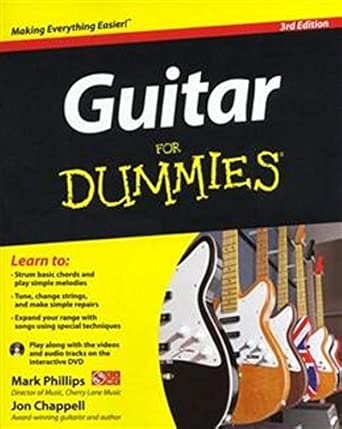 Guitar For Dummies: with DVD 3rd Edition book cover