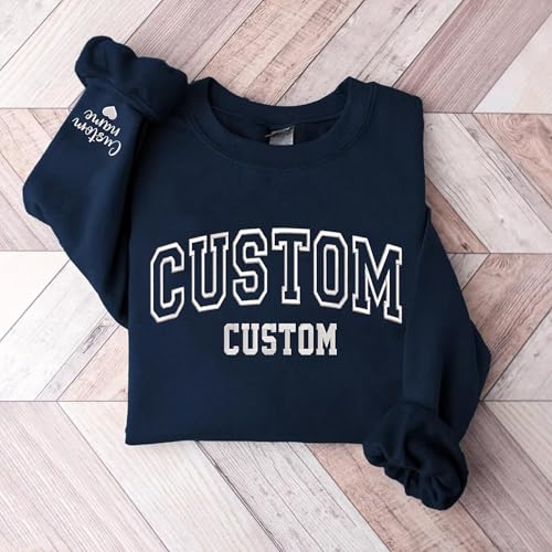 Custom Job Embroidered Sweatshirt, Personalized Job Roles Sweatshirt, Healthcare, Education, Wellness Gifts4