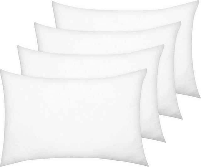 LINENSLAND Pillow cases 250 Thread Count Egyptian Cotton I Premium Hotel Quality Pillow Cases 4 Pack I Soft & Breathable Envelope Closure Design Housewife Pillowcases 50x 75 CM, White (4)