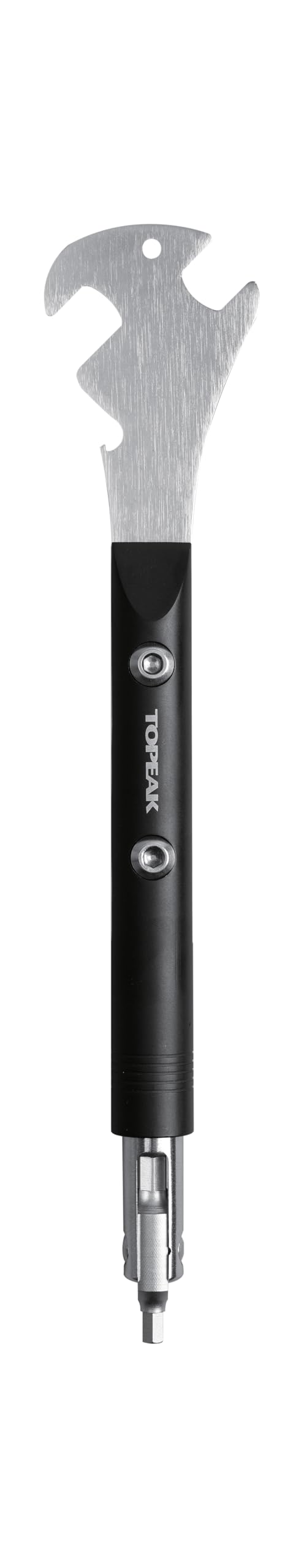 Topeak Pedalbar Pro Bicycle Pedal Tool, standard size, Black/Silver
