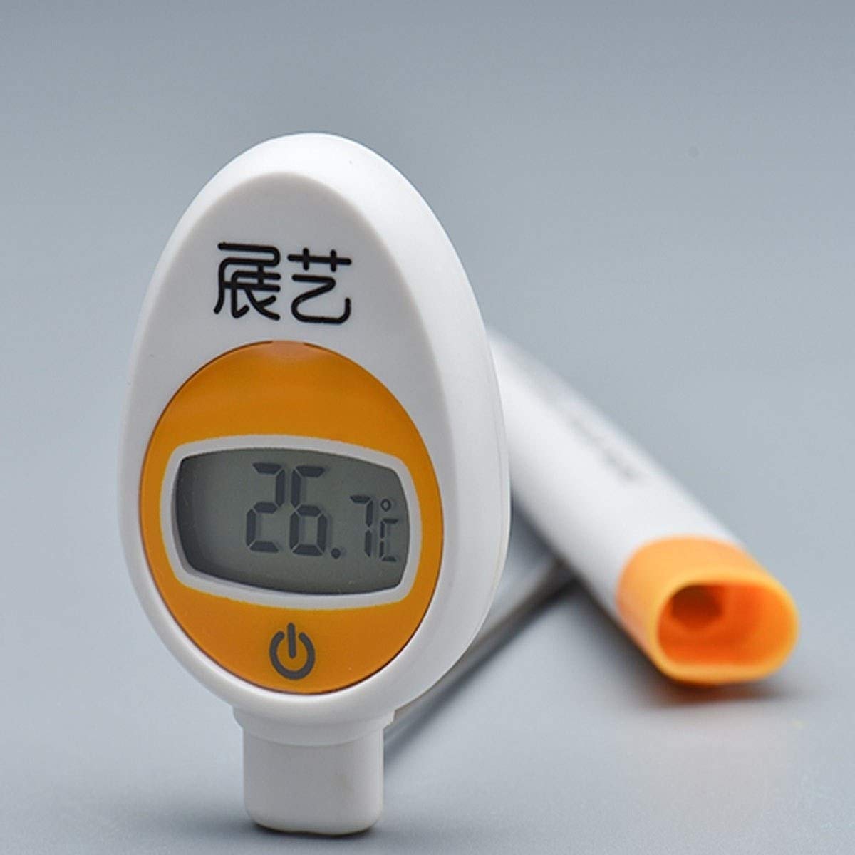 XINGYU Termómetro electrónico líquido para Hornear Alimentos, termómetro de Agua, termómetro electrónico de sonda de Acero Inoxidable Herramientas domésticas Muy útiles (Color: Amarillo)