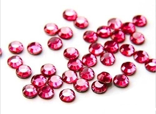 STRASS TERMOADESIVI HOT FIX 150pz SS10 3mm Rosa