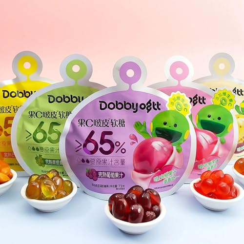 Dulces surtidos de jugo de fruta 73g, 3 bolsas miniatura 3