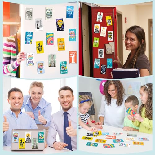 50 Piezas Imanes Decorativos Motivacionales Rectangulares miniatura 6