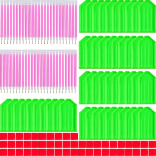 QYING 150pcs 5D Diamond Art Painting Tools and Accessories Kits,w...