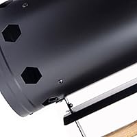 Vista 2 de Arrancador de chimenea de acero inoxidable para cocinar al aire libre