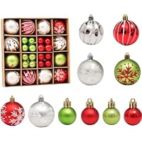 Amazon.co.jp: クリスマスボールオーナメント クリスマス