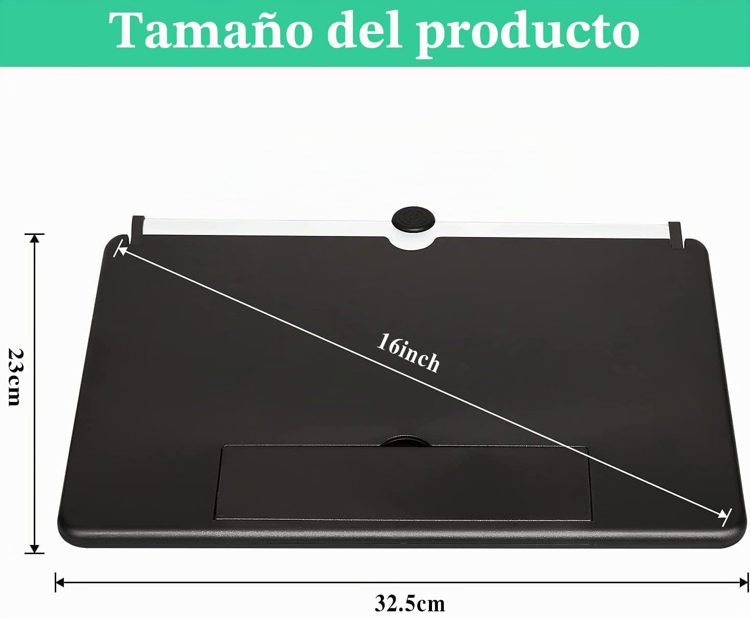 Lupa de Pantalla de Teléfono Móvil de 16 Pulgadas para Todos Los Teléfonos Inteligentes, Lupa de Pantalla con un Paño de Limpieza Exquisito.