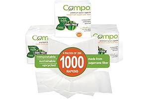 Caboo Tree-Free Napkins: Sustainable and One-Ply Convenience