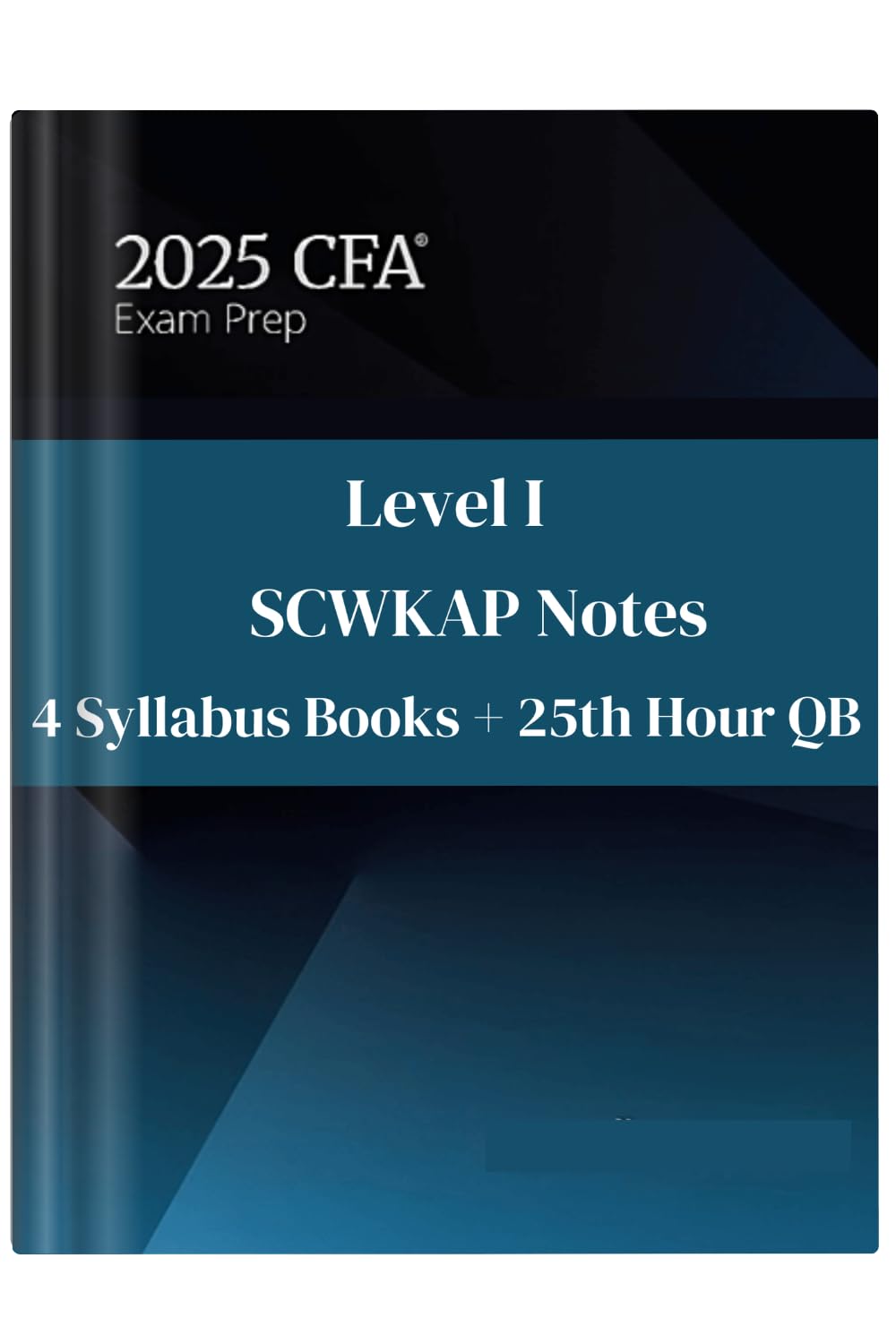 2025 Study Material compatible for CFA Level 1 (Set of 6 Books) - Applicable to 2025 exams - Scwkap