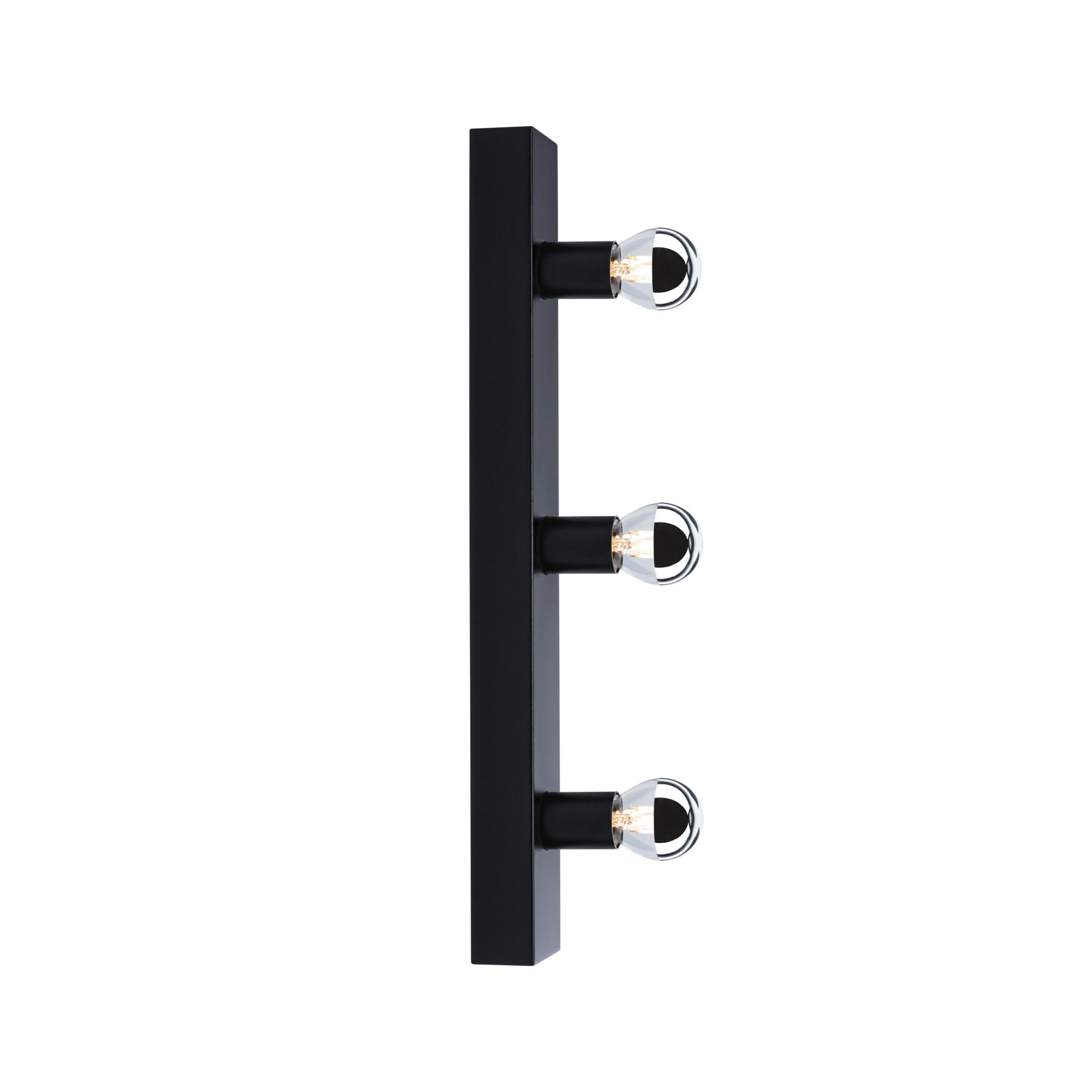 Paulmann 80097 Spiegelleuchte IP44 E14 230V max. 3x40W dimmbar Schwarz