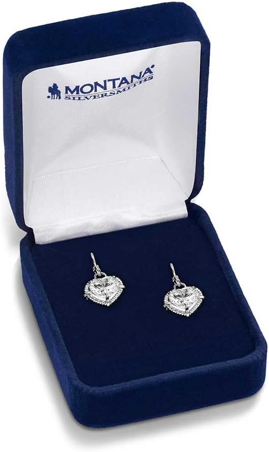 Montana Silversmiths Western Lifestyle Heart Earrings