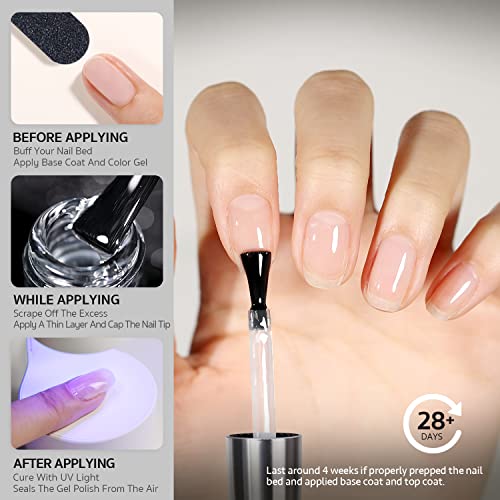 Gaoy Gel Top Coat For Gel Nail Polish thumb #1