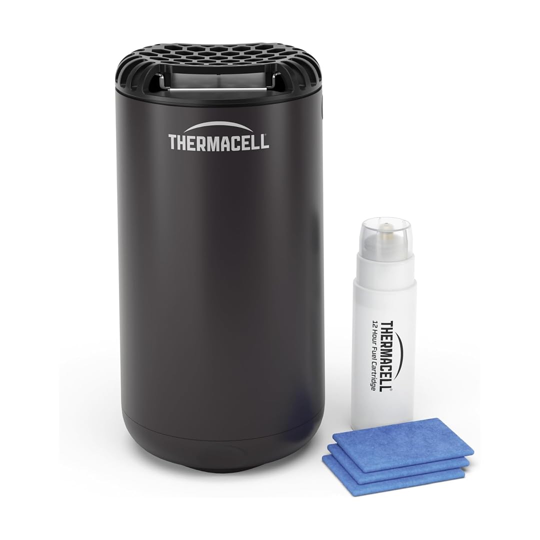 Thermacell Mini Halo Antizanzare da Esterno 21 m² Senza DEET Grafite