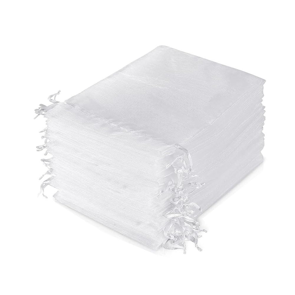 Sachets en organza pour fête des mères : écrins parfaits pour bijoux et cadeaux