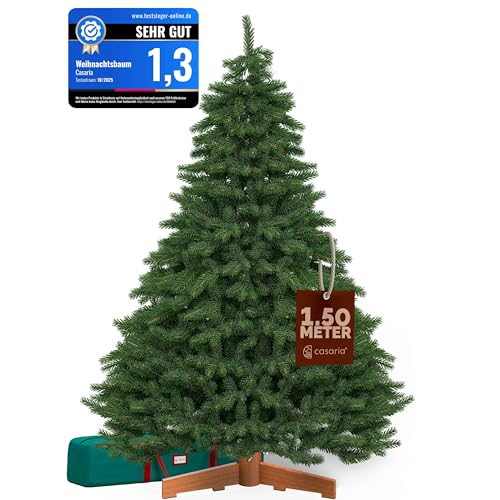 CASARIA® Premium Weihnachtsbaum künstlich L 150 cm...