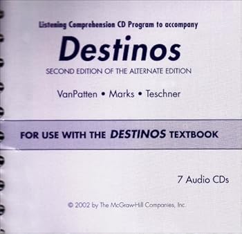 Audio CD Destinos Listening Comprehension CD Program: For Use with the Destinos Textbook Book
