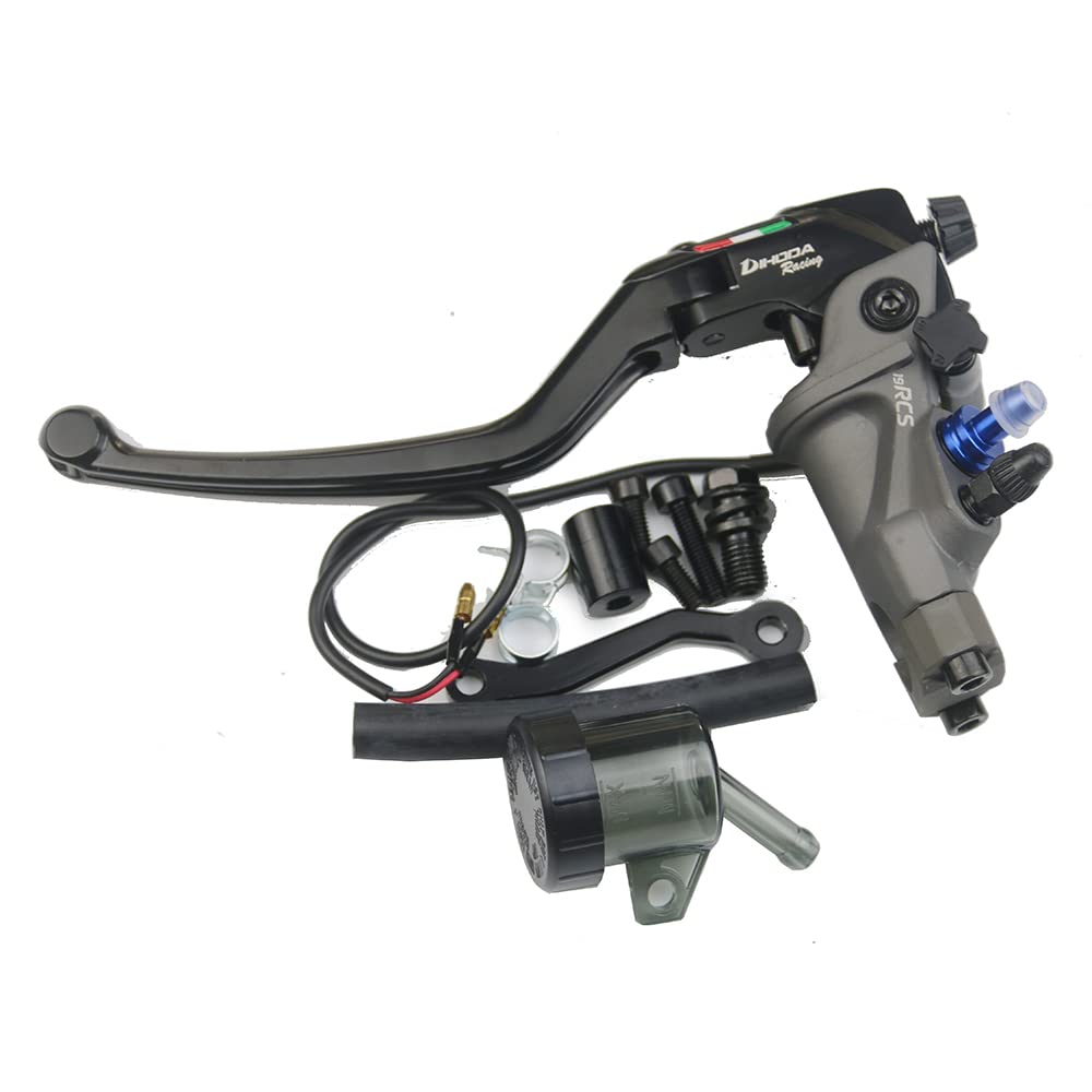 Leve Freno Frizione Moto Cilindro Principale del Cavo della Pompa della Pompa della Frizione del Freno di Montaggio Radiale Leva Frizione (Color : L Hydraulic Clutch)