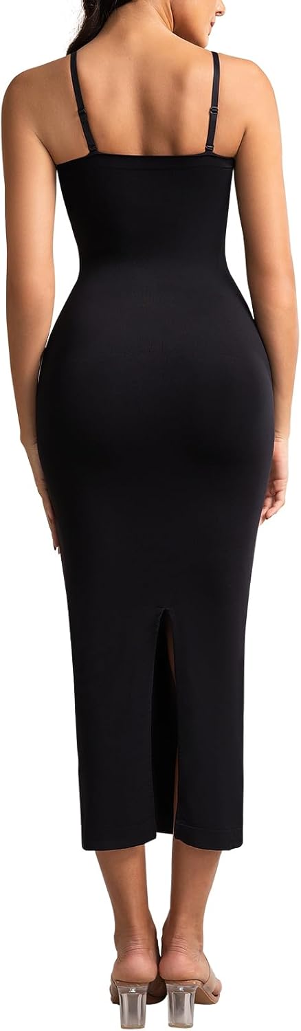 Strapless Shapewear Slip for Under Dresses Full Slip Dress for Women, Tummy Control Seamless Body Shaper - Image 2