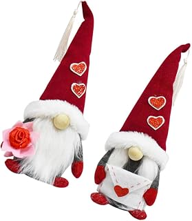Adorno De Casa 2 Pçs Boneca Sem Rosto Decoração De Mesa De Jantar Decoração De Natal Casal Presentes Dia Namorados Gnomo Sueco Boneca De Pelúcia Dia Namorados Boneca Nisse Dia
