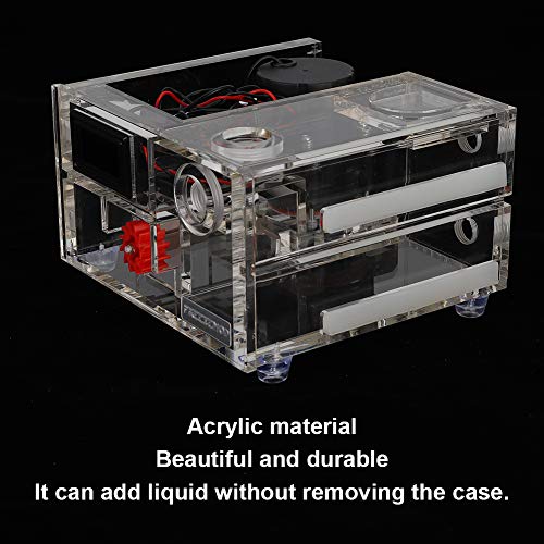 Pump/Reservoir Combo For Computer Water Cooling Systems,Water Tank Integrated Kit - Water Cooling Tank - Water Pump - Thermometer(Rgb Supported) #TOP1