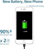 Vista 7 de Batería de Super Capacidad de 21800mAh Compatible con iPhone 11, Batería de Reemplazo Li-Polímero de 0 Ciclos para iPhone 11, con Kit
