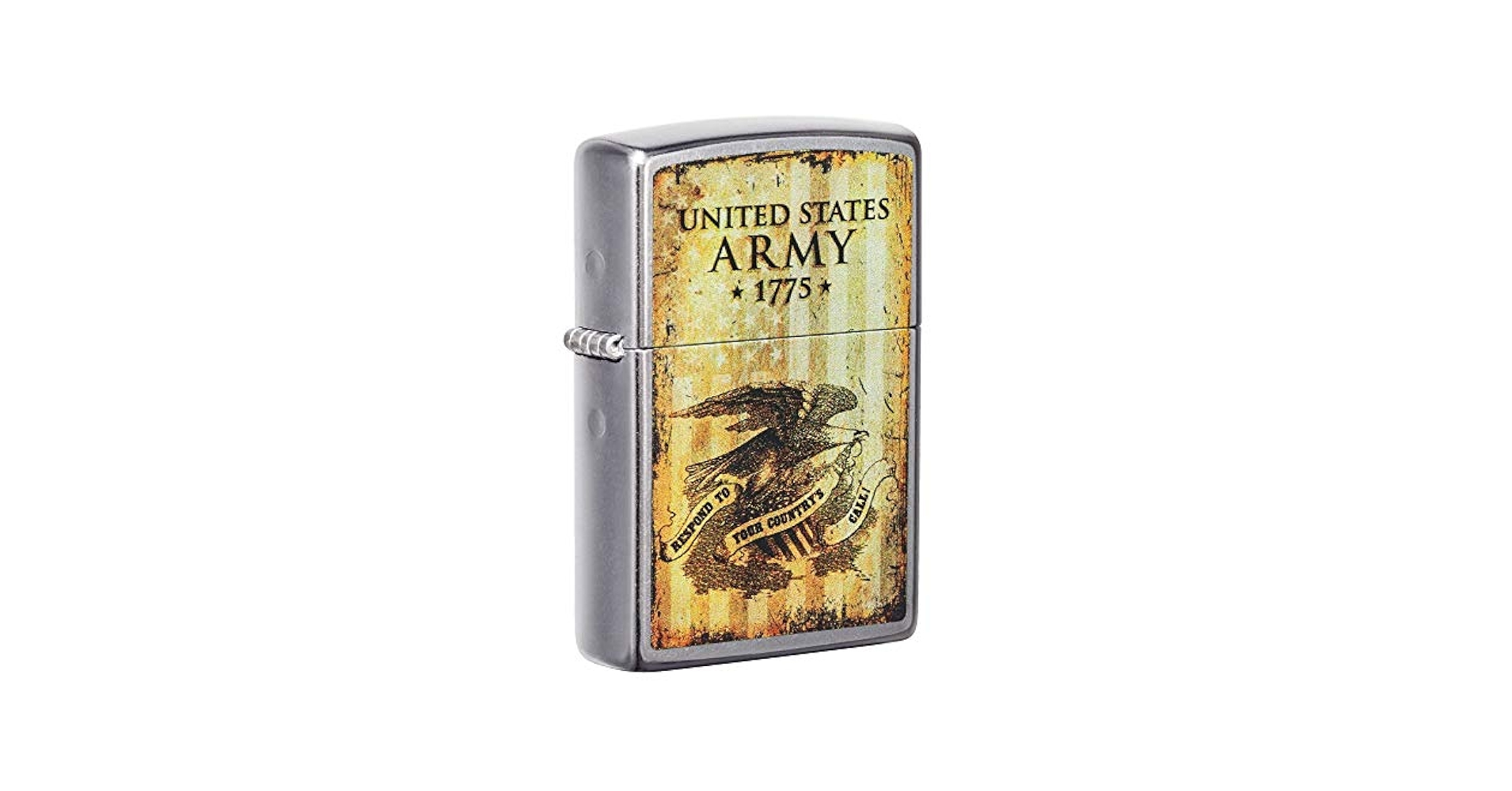 Amazon.com: Zippo Army Lighters - Black Crackle : Health