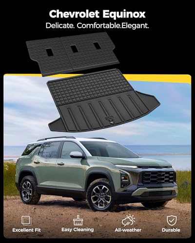 Image of 3W Backrest Mat & Cargo Liner for 2025-2026 Chevy Equinox /GMC Terrain