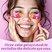 Onespring Eye Masks (24 Pairs) - Gift for Her - Under Eye Patches for Dark Circles, Puffiness, Wrinkles, Soothing & Hydrating, Skincare Eye Gel Pads, Beauty Essential for Women, Bridesmaid Gifts