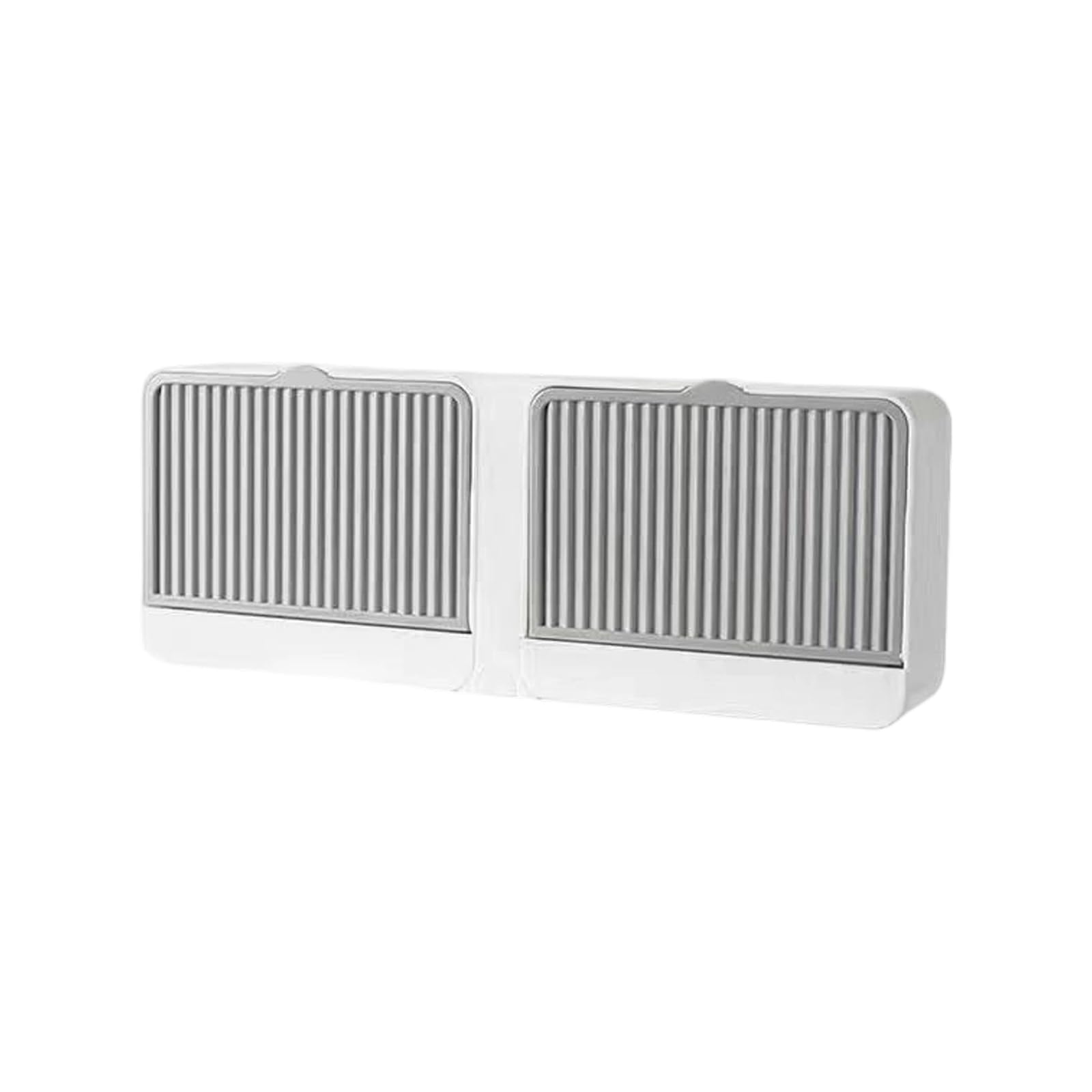 Adhesive Soap Wall-Mounted with Drainage, Space-Saving for Bathroom Sink & Shower Adhesive Soap Wall Mounted Bathroom Storage