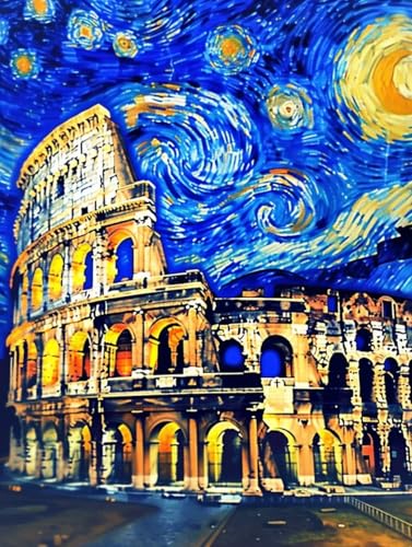Loisirs créatifs adultes diamond painting de 70x90cm à offrir pour Noël