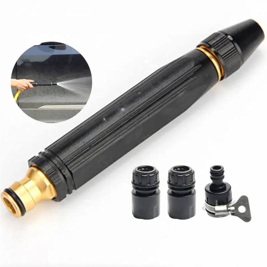 مضخة ضغط عالي لبخاخات الماء وفوهات خرطوم المياه للبستنة واماكن ركوب الدراجة وغسيل السيارات وتنظيف النوافذ (ألوان متعدة) : Amazon.eg